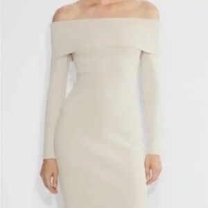 Aritzia off shoulder  dress